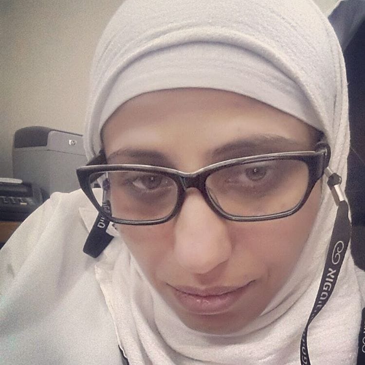 Dareen Tatour (photo via @dareen.tatour/Instagram)
