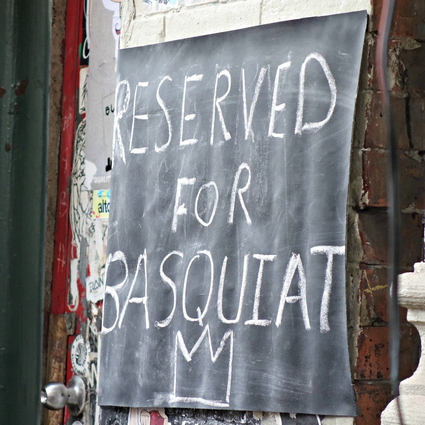 Jean-Michel Basquiat plaque unveiling