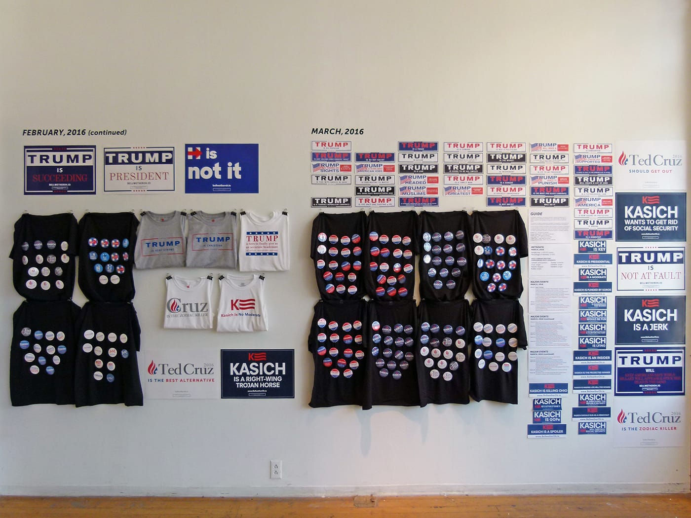 Installation view, 'Roopa Vasudevan: #Bellwether' at SPACES (click to enlarge)