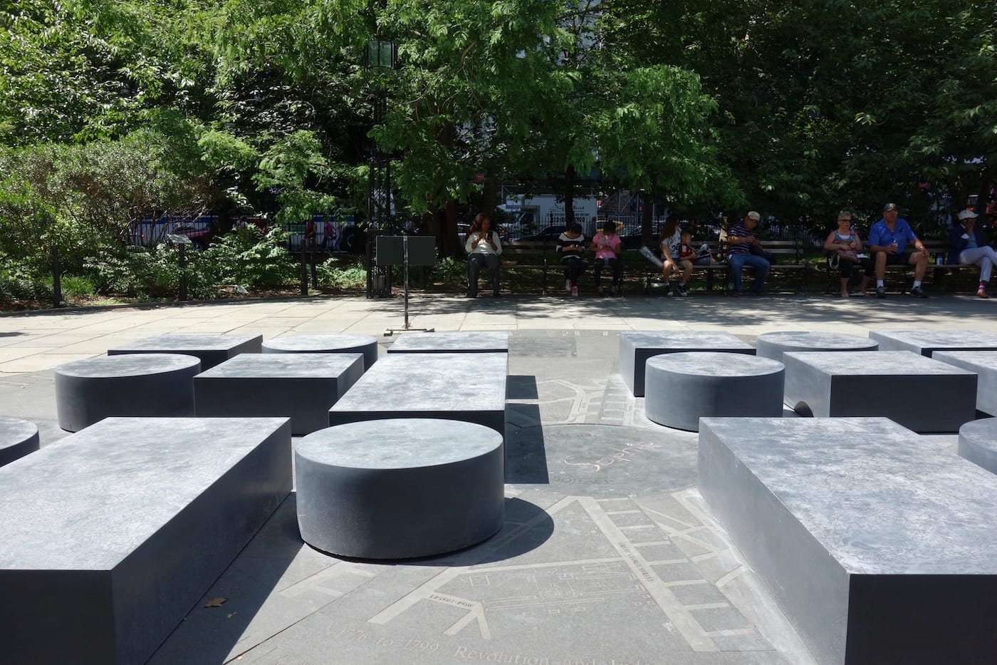 The Language of Things in City Hall Park