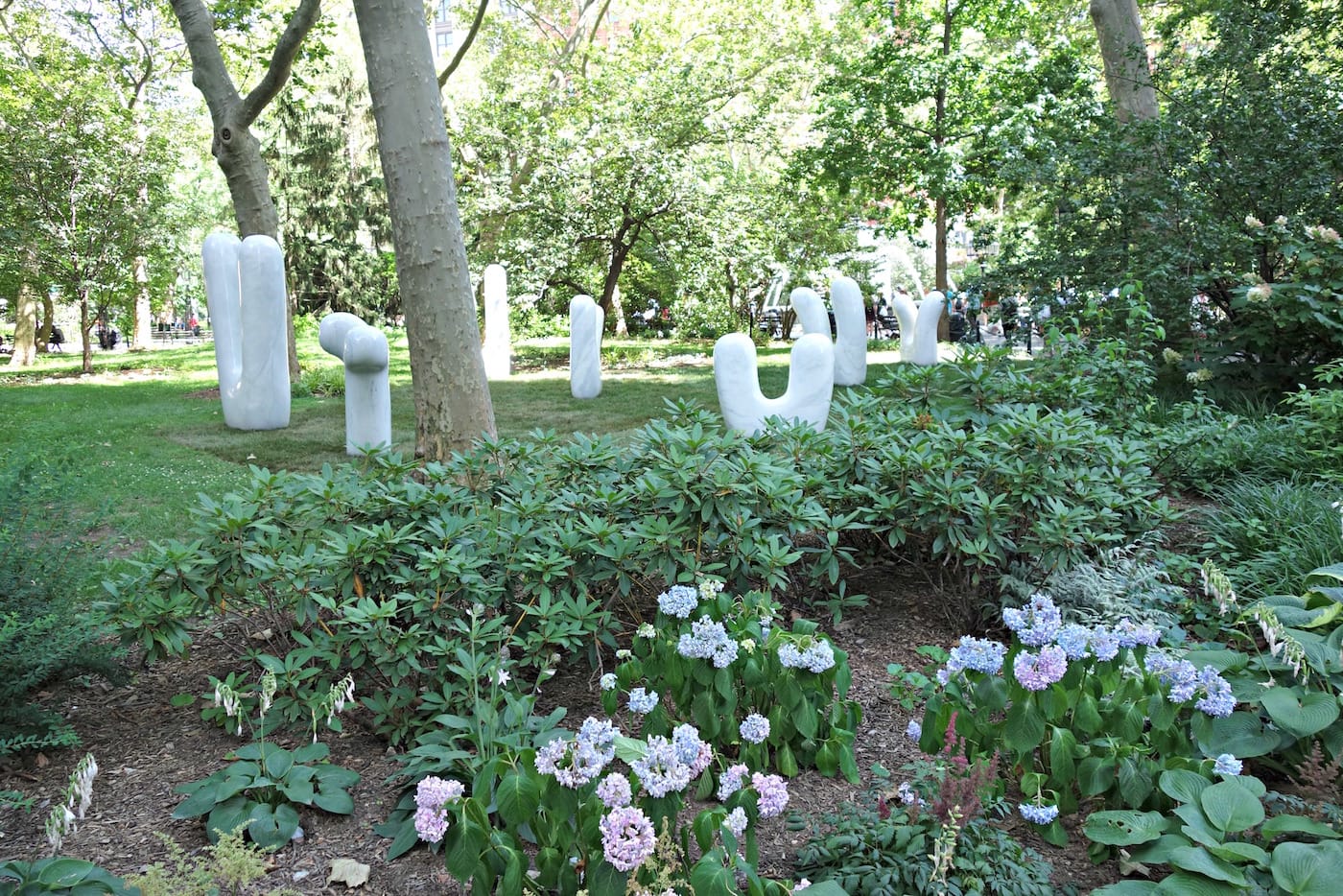 The Language of Things in City Hall Park