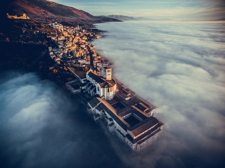 Above photo: 1st Prize Winner - Category Travel: Basilica of Saint Francis of Assisi, Umbria, Italy by fcattuto