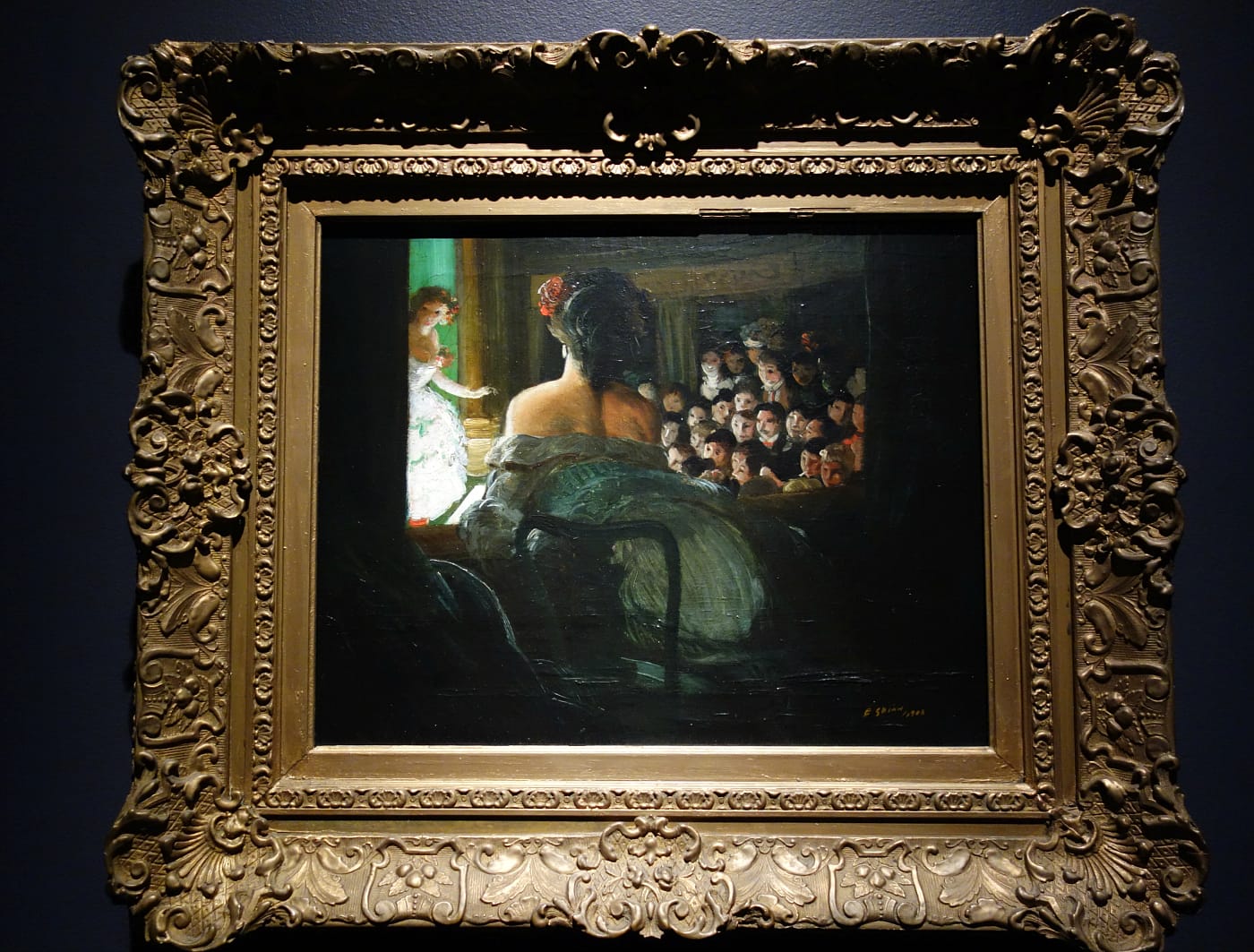 Installation view of 'Electric Paris' at the Bruce Museum (photo by the author for Hyperallergic)