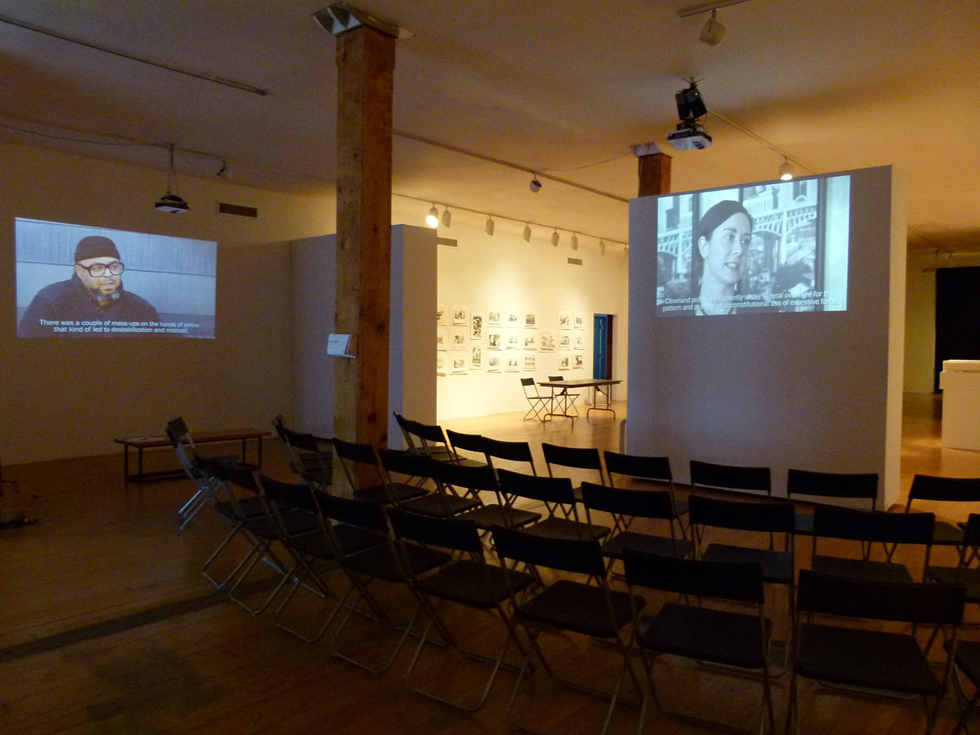 Installation view, 'Kate Sopko: The Fixers' at SPACES
