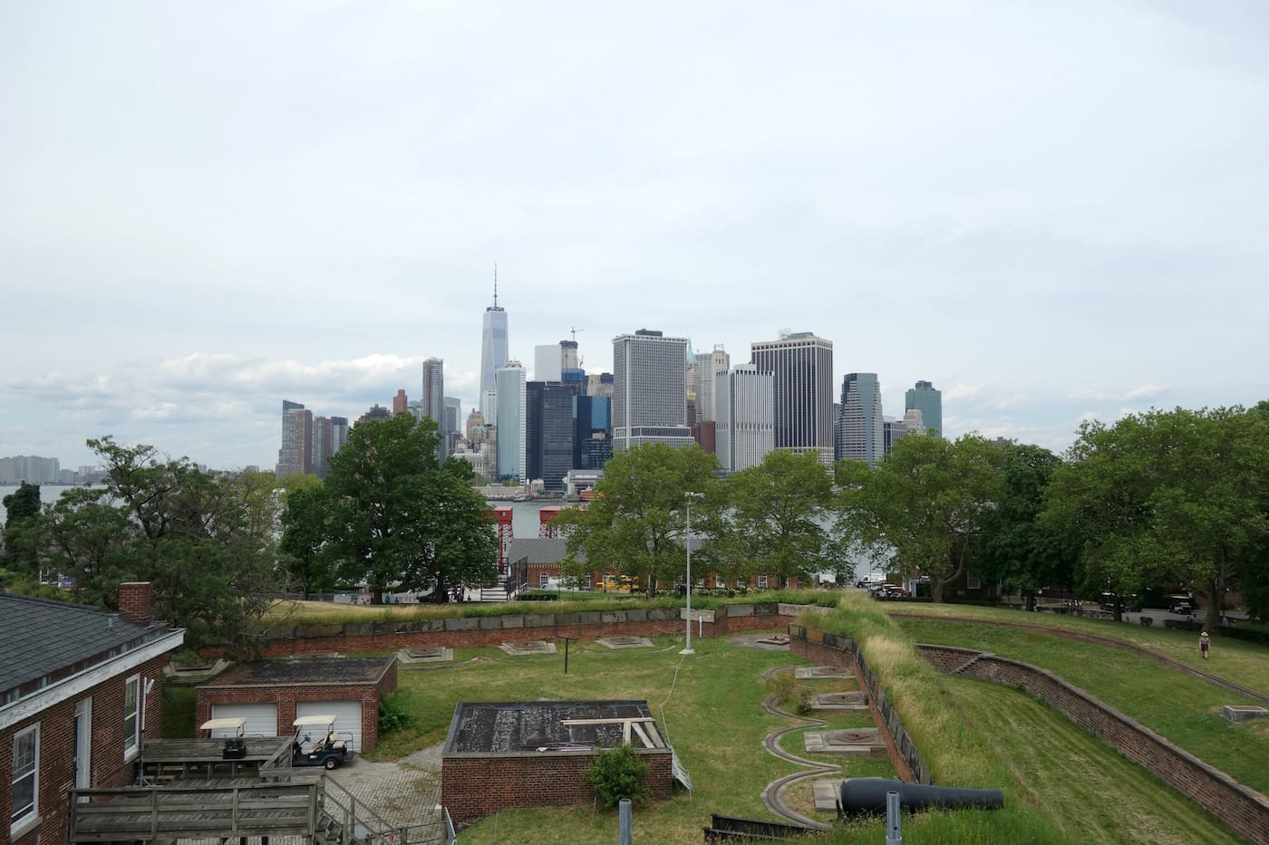 The eagle on Fort Jay, Governors Island