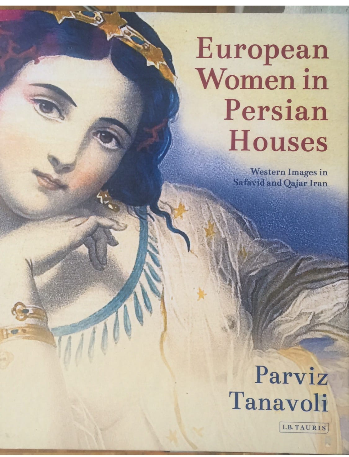 Cover of Parviz Tanavoli's 'European Women in Persian Houses" (image courtesy Parviz Tanavoli)