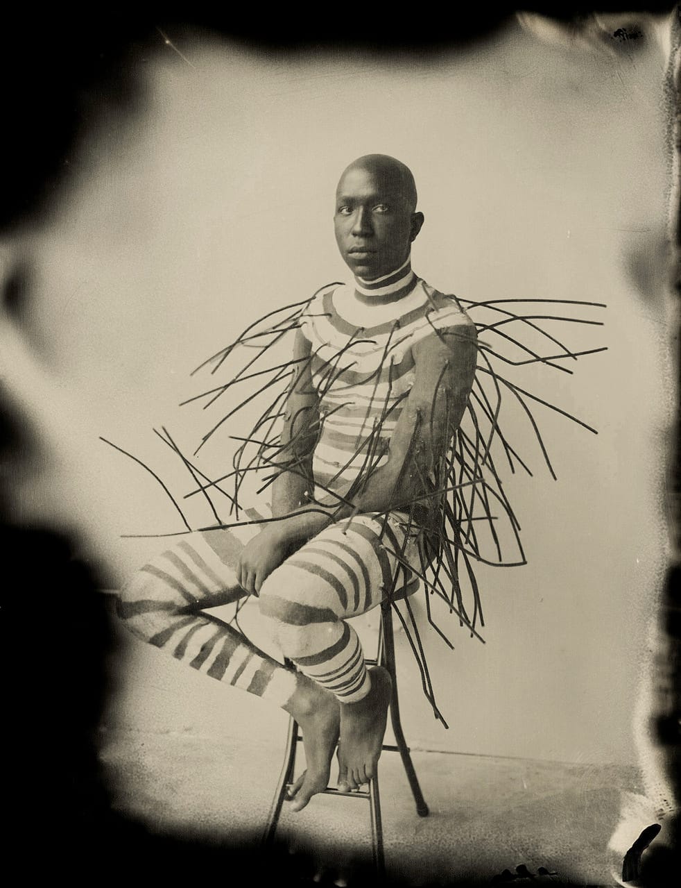 Kat Ryals Homo Malacosoma 2012 Dry Plate Tintype
