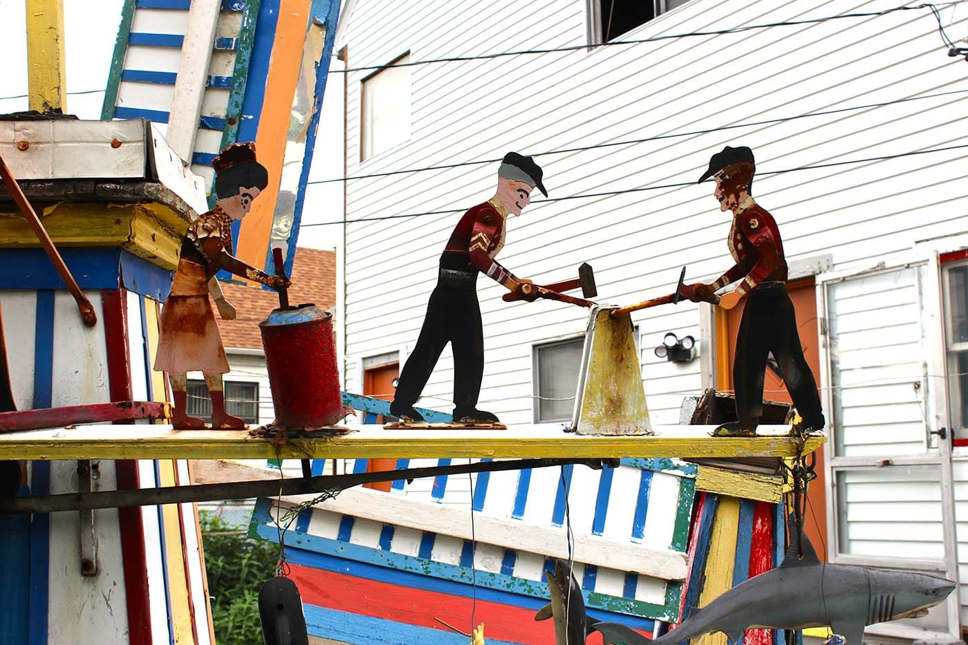 Hamtramck Disneyland, detail view.