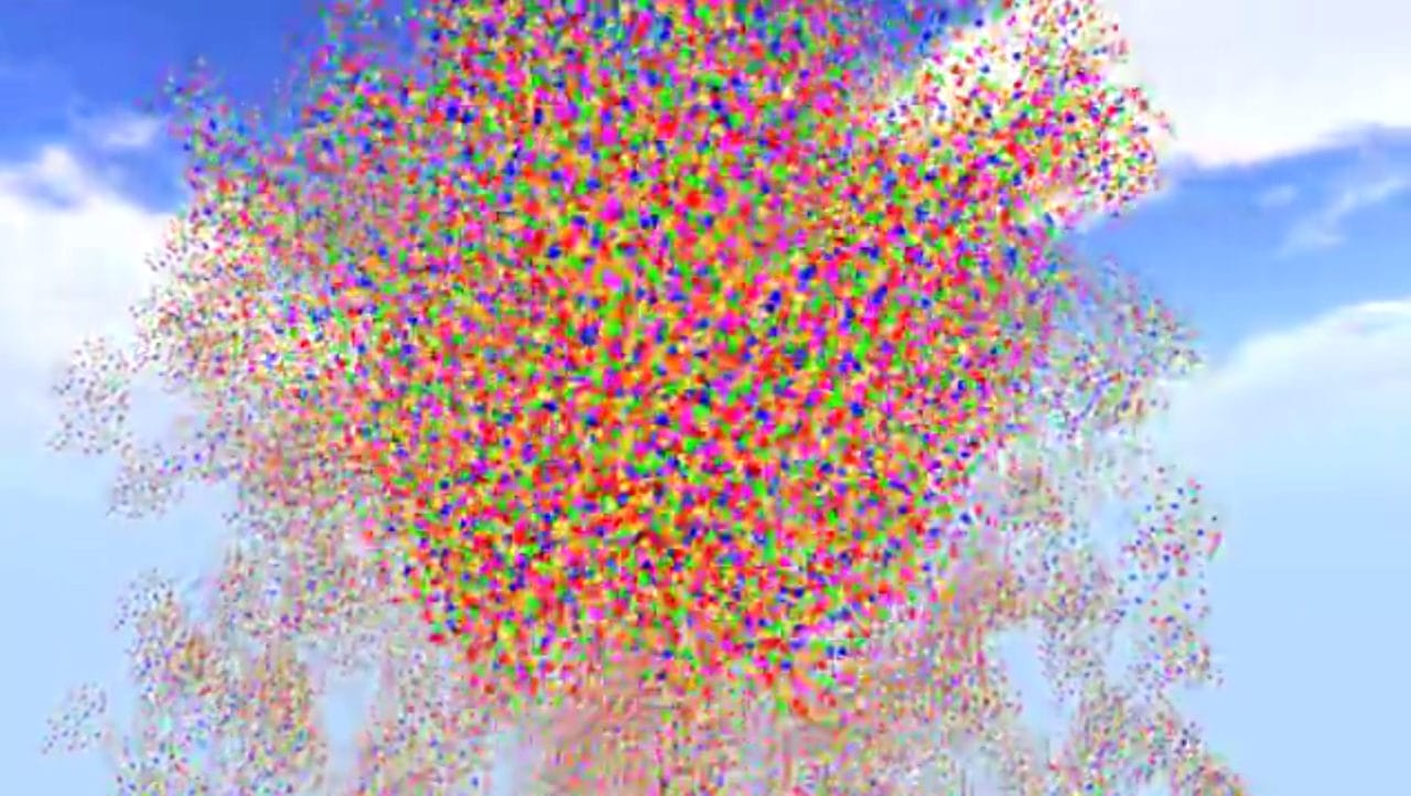 Julius Redillas, "Imponderable World," video still, (2013).