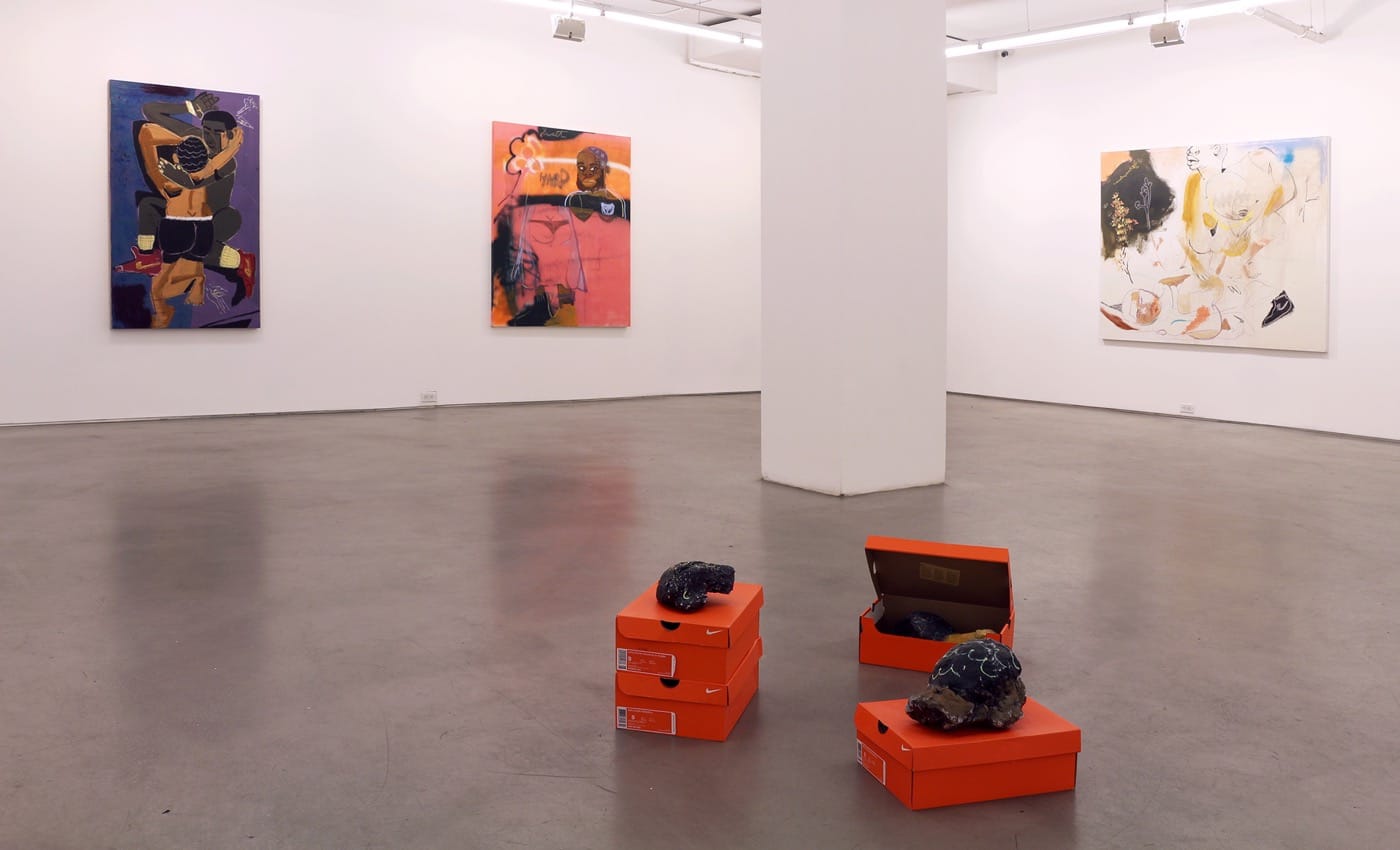 Installation view, Jonathan Lyndon Chase, Sweet and Hard