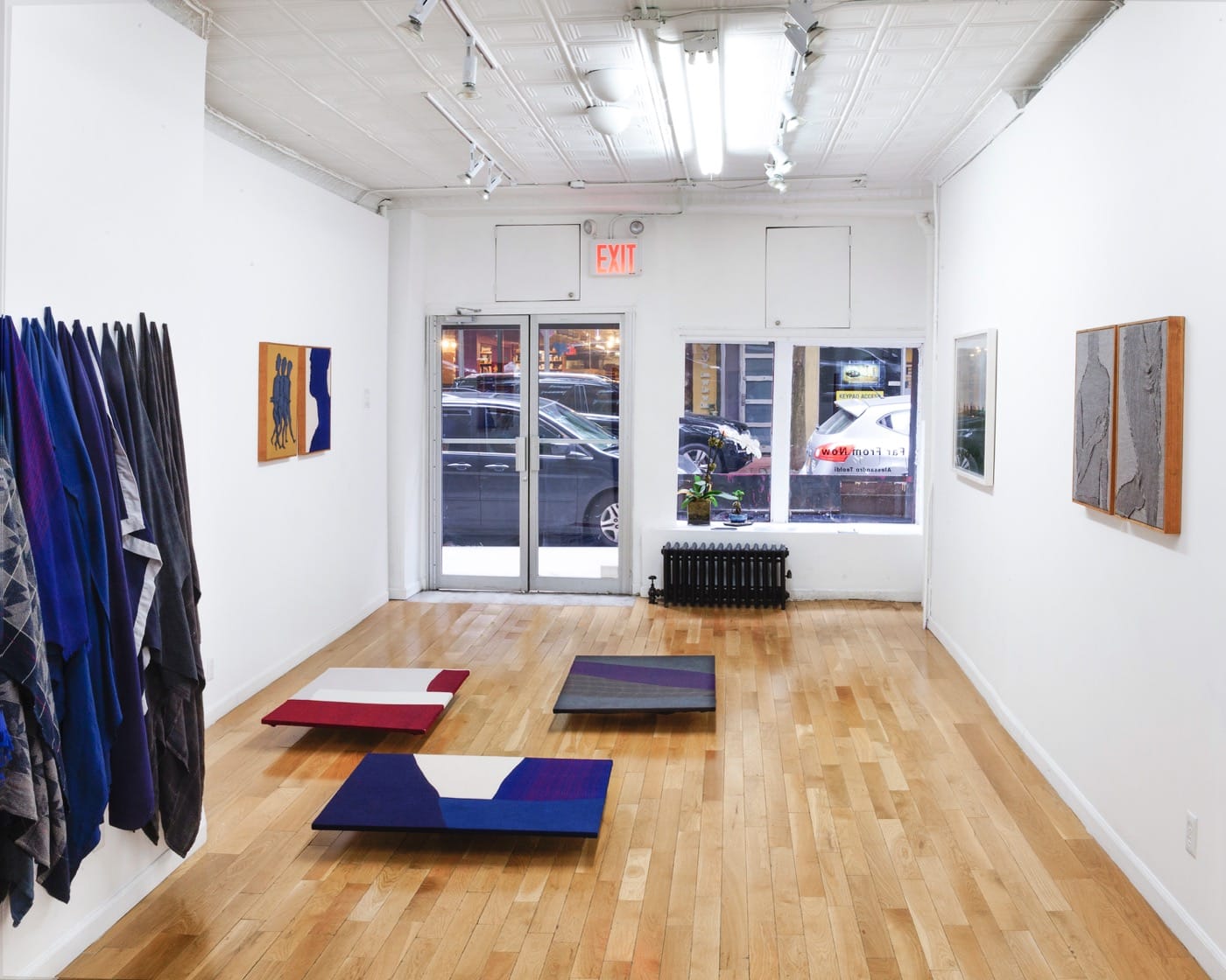 Another view of the gallery at Baxter St CCNY