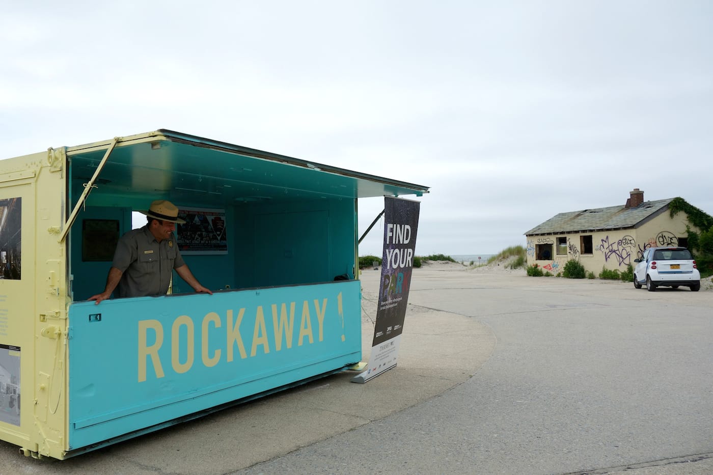 National Park Service station for 'Rockaway!'