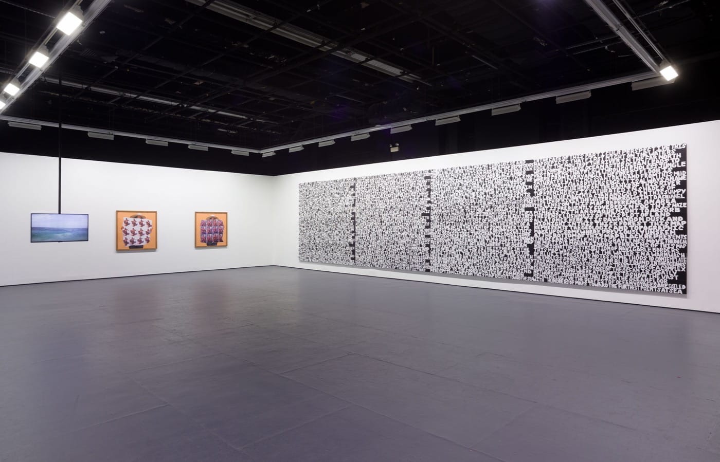 Xaviera Simmons, CODED, 2016, photo by Jason Mandella, courtesy of The Kitchen