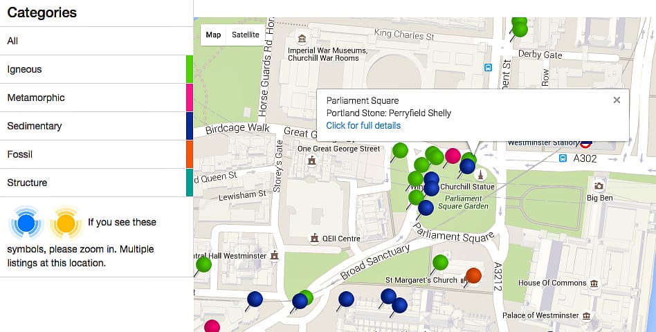 London Pavement Geology