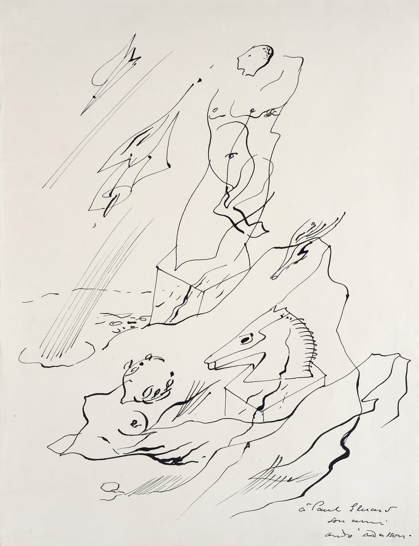 André Masson, “A Paul Éluard” (1924)