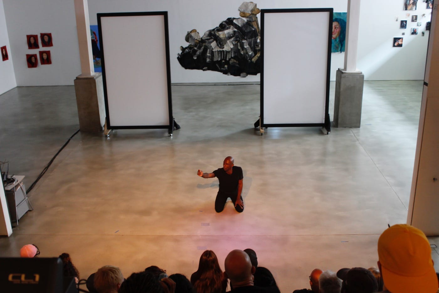 David Thomson performing "Chimaera" at BRIC (All photos courtesy of BRIC by Abigail B. Clark)