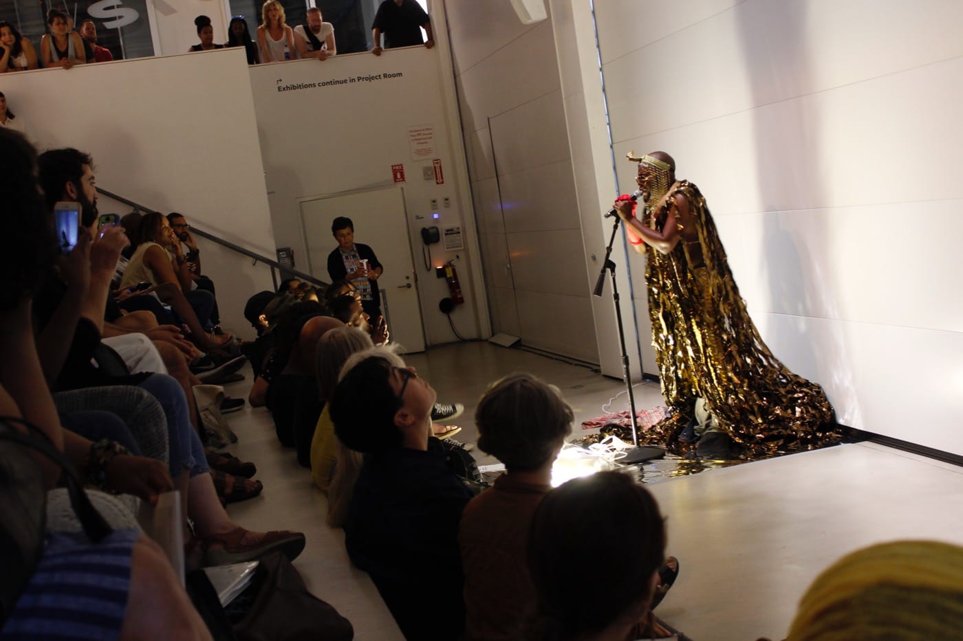 Jaamil Kosoko performing "Dialectic of Light and Dark"