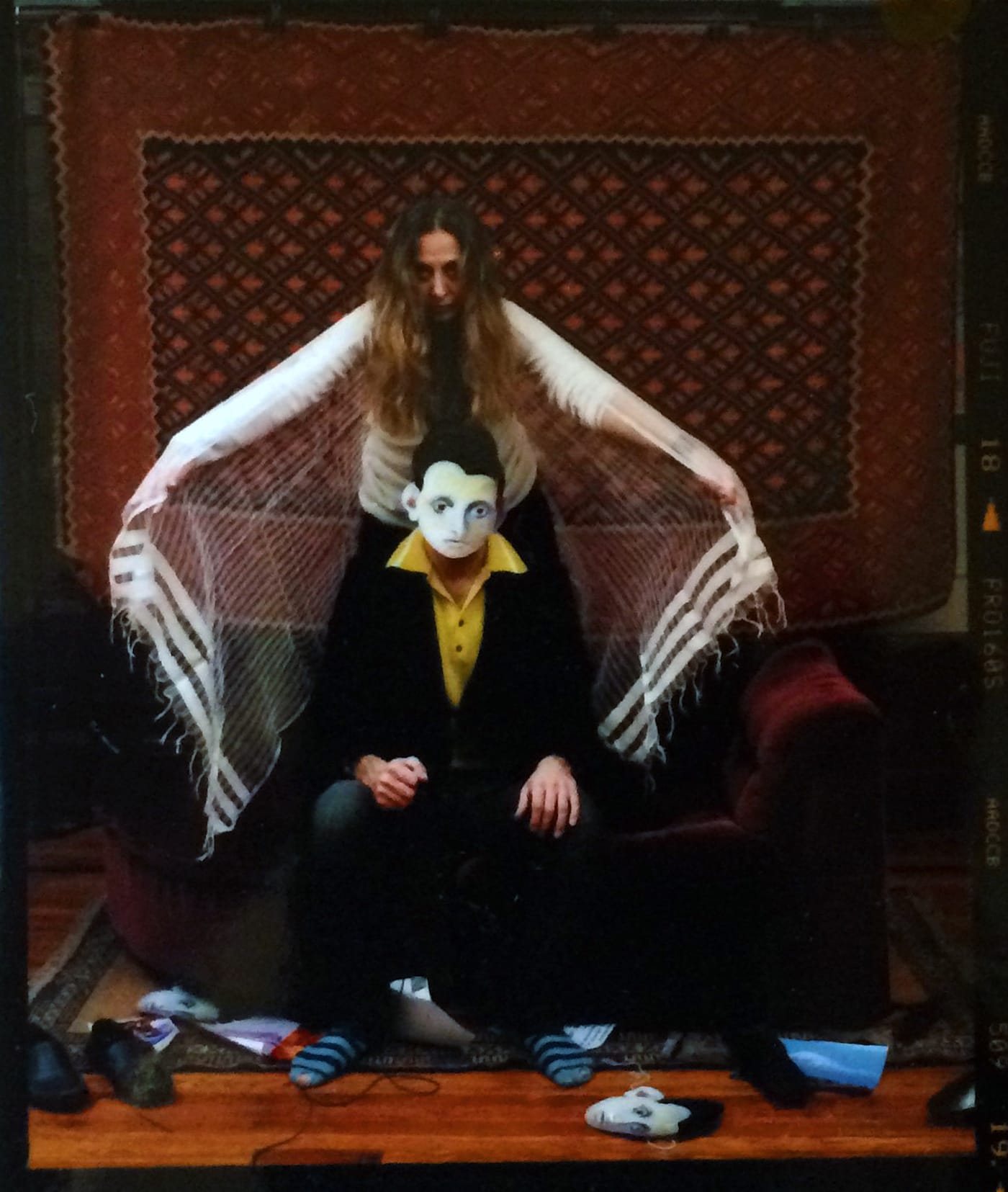 Neery Melkonian in an outtake from the first Gorky shoot (2007) (courtesy the author)