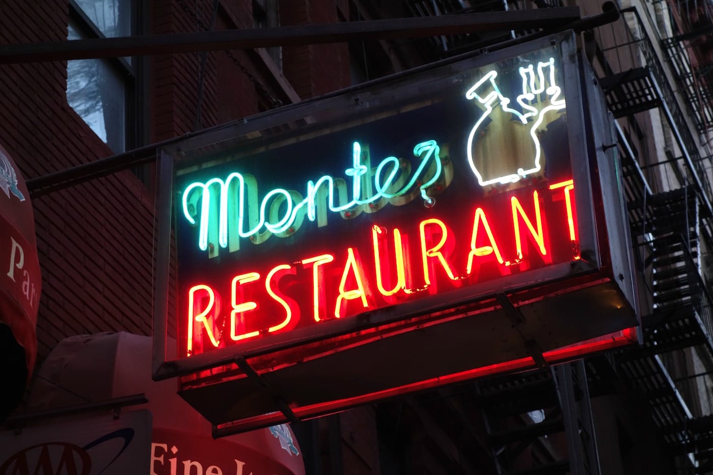 Neon signs, West Village, NYC
