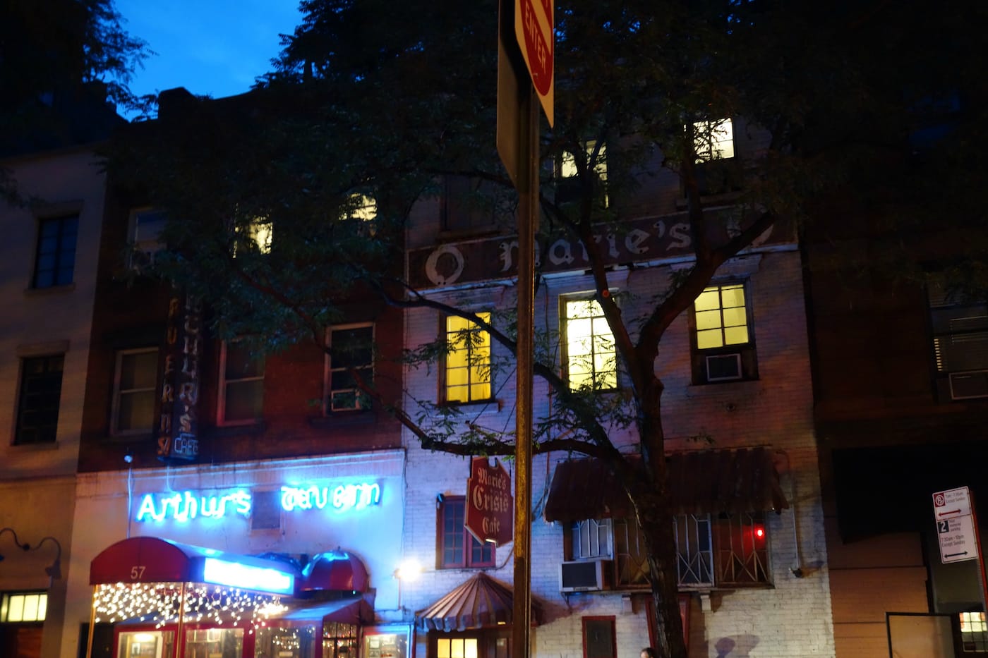 Neon signs, West Village, NYC