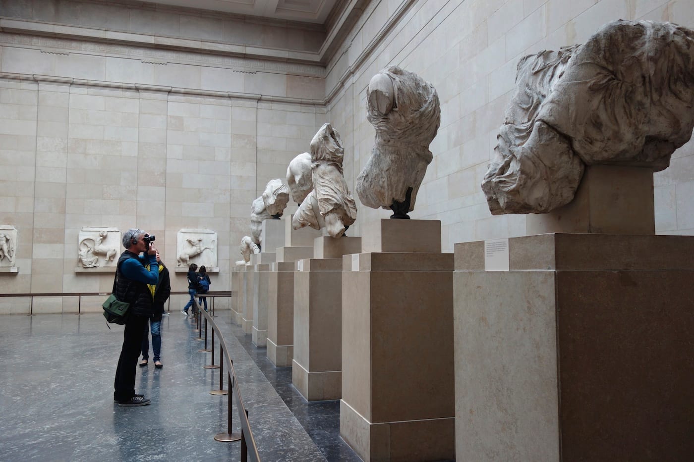 The Parthenon Marbles at the British Museum