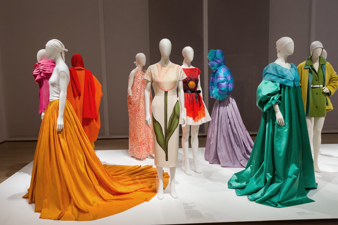Installation view of the exhibition Isaac Mizrahi: An Unruly History, March 18-August 7, 2016.