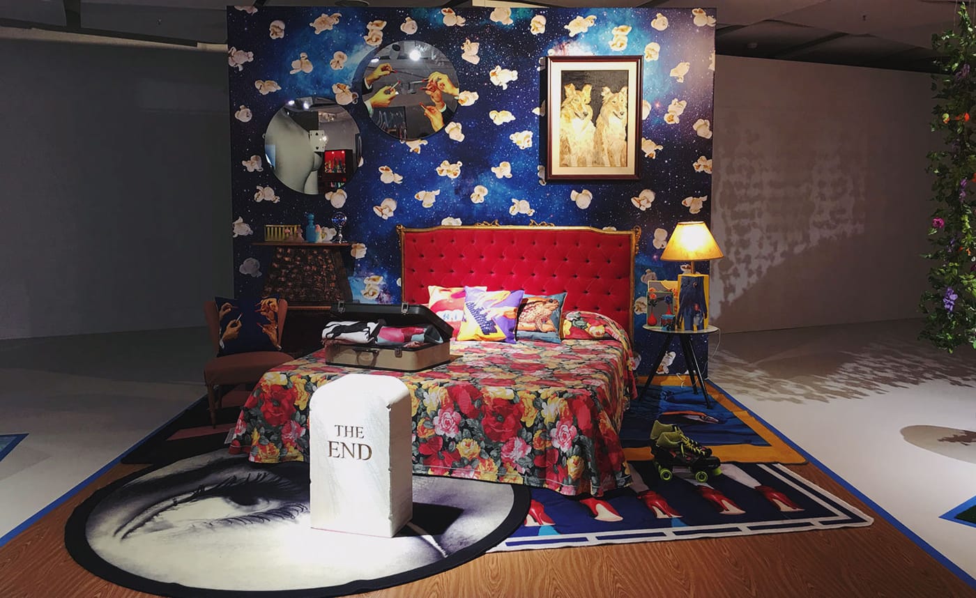 TOILETPAPER, "Bedroom" at Galerie des Galeries, Galeries Lafayette Paris