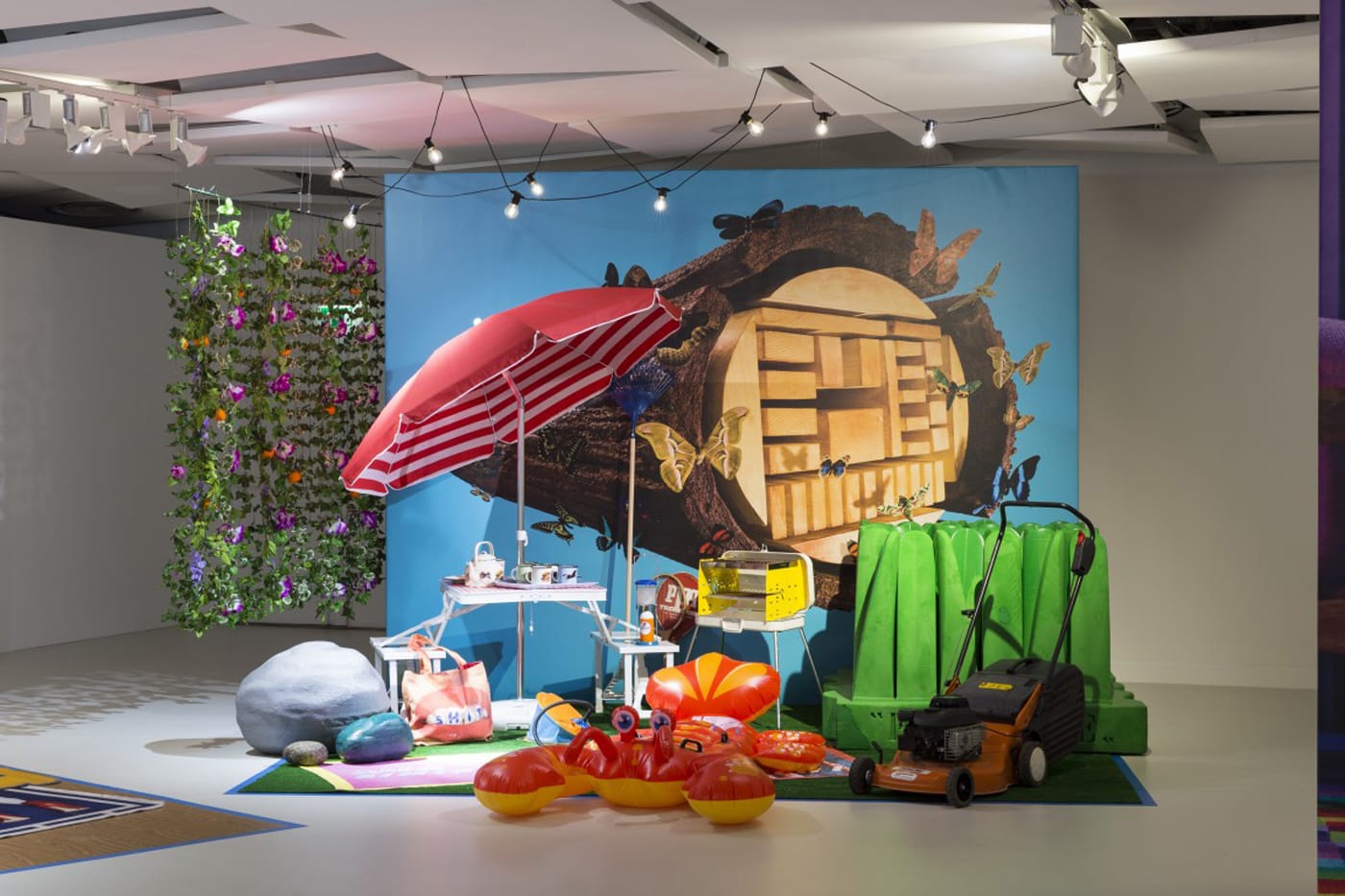 TOILETPAPER, "Outdoor" at Galerie des Galeries, Galeries Lafayette Paris