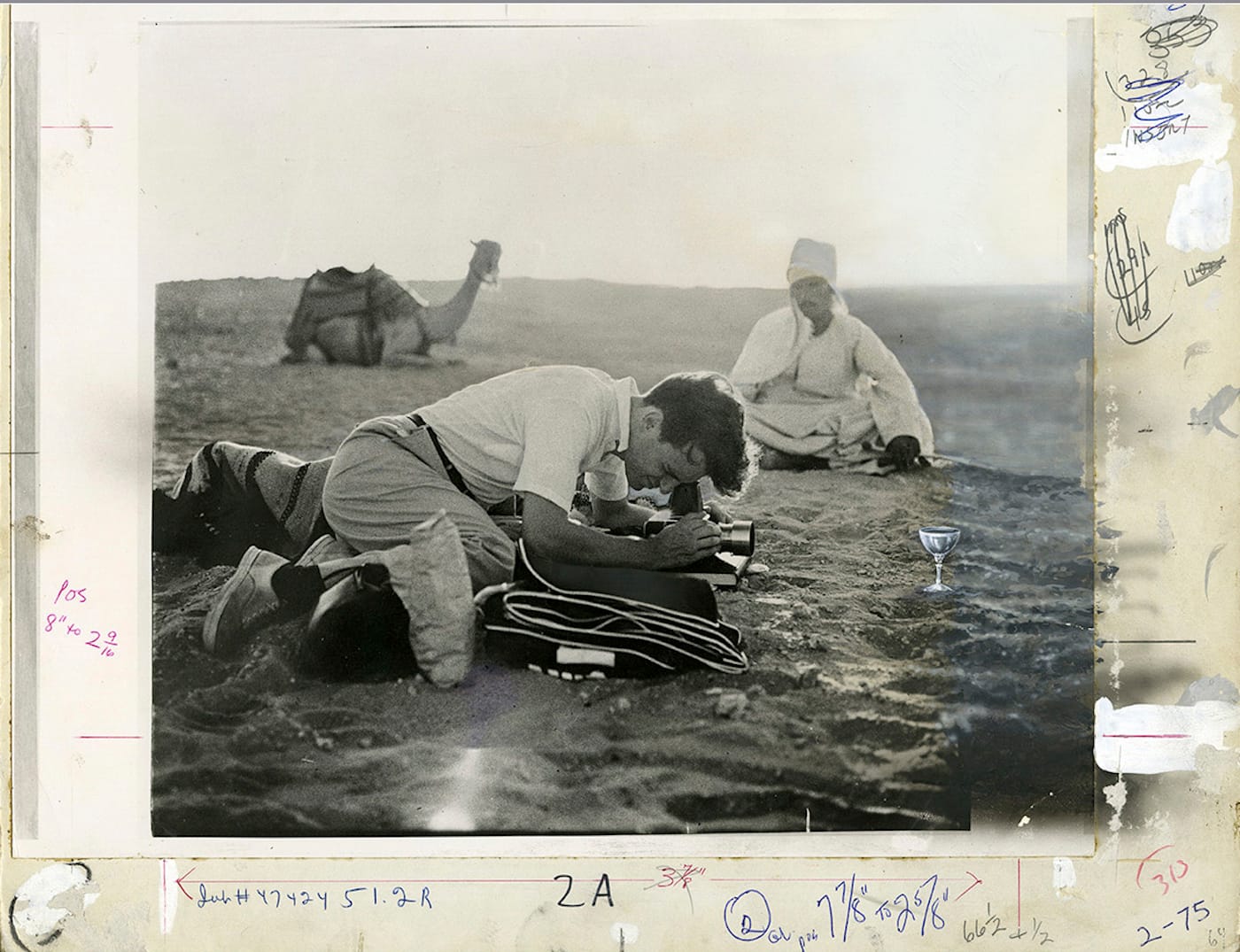 11_Mostel_Bert Stern shooting in Egypt