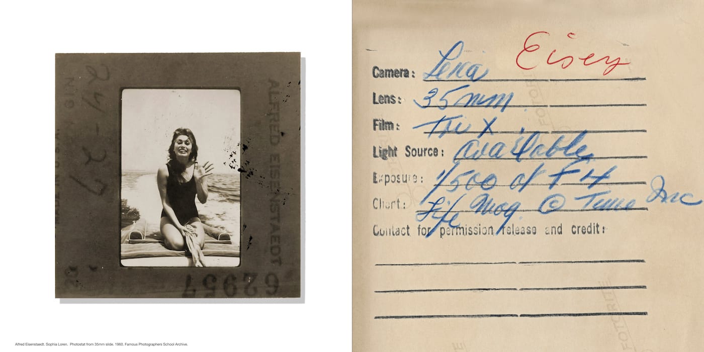 4_Eisenstaedt_SophiaLoren_Photostat from 35MM colortrans