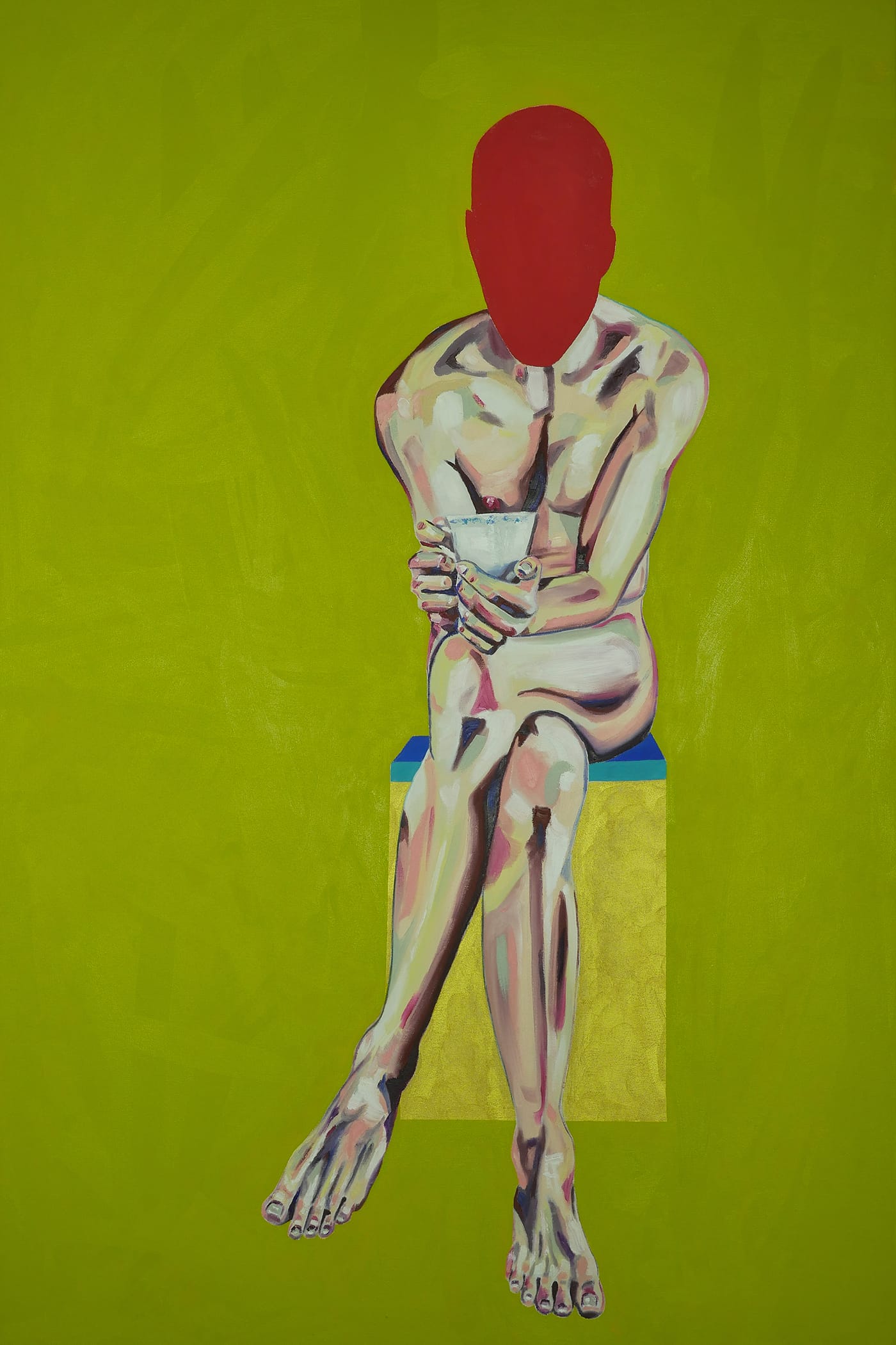 Ryan Wilks, "Anonymous," oil on canvas, 40" x 60" (click to enlarge) 