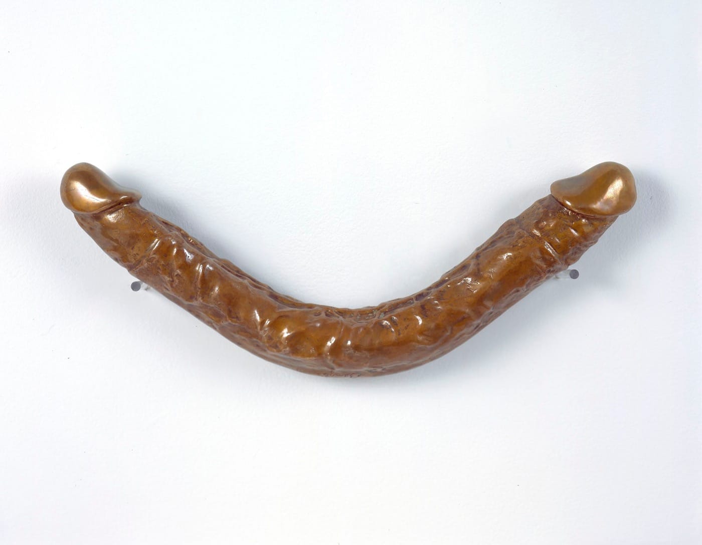 Lynda Benglis SMILE 1974 Cast bronze 15 1/2 x 6 1/2 x 2 1/4 inches 39.4 x 16.5 x 5.7 centimeters IMAGE CREDIT:Courtesy Cheim & Read, New York