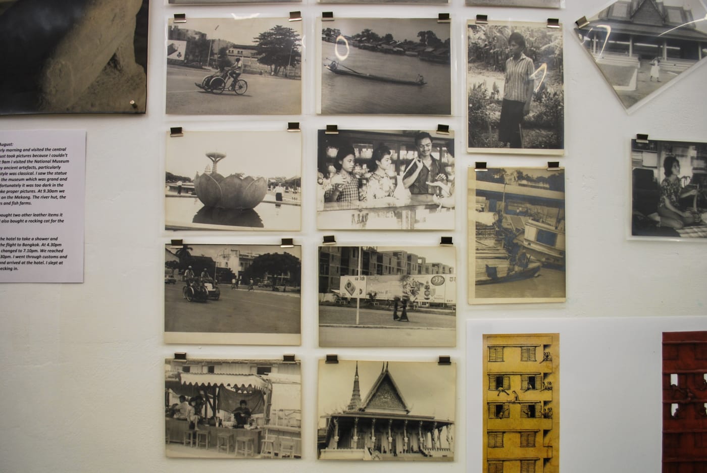 Part of Shui's collection of photographs from his visit to Phnom Penh.