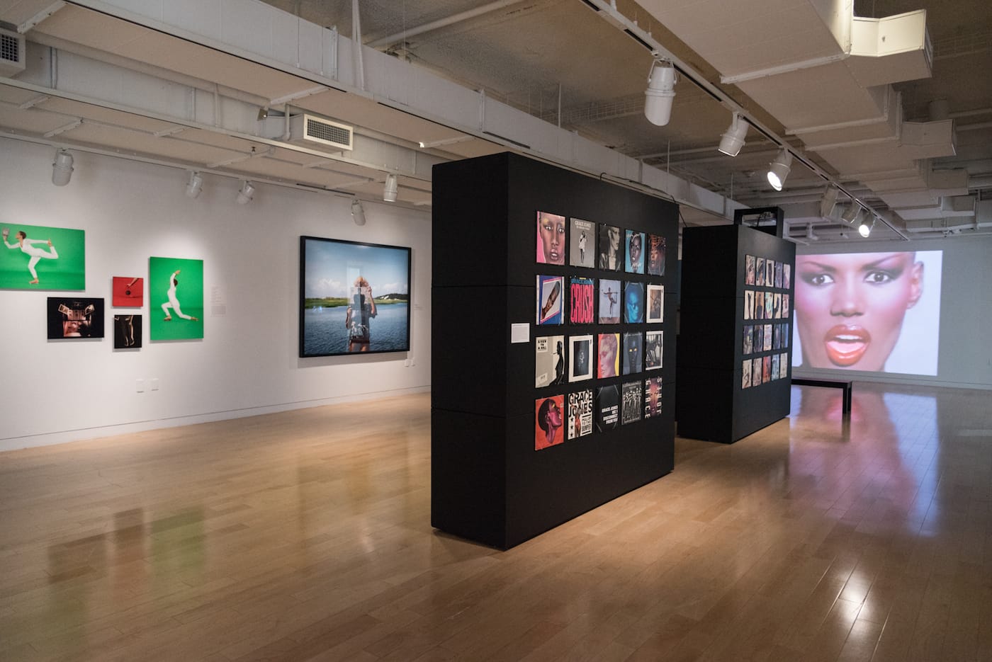 Installation view of 'The Grace Jones Project' at the Museum of the African Diaspora (courtesy the Museum of the African Diaspora)