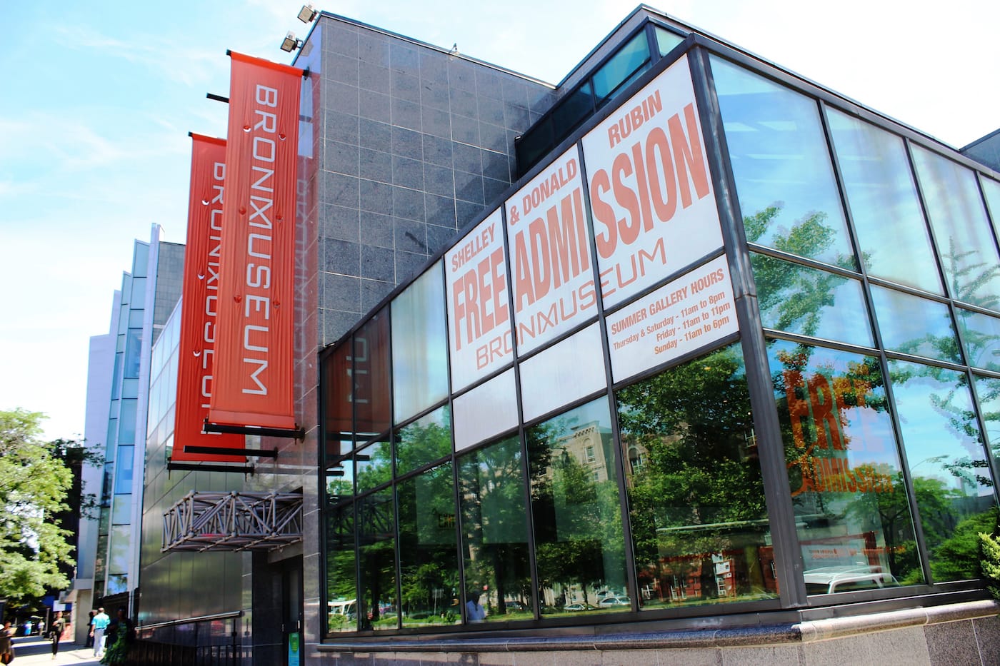 Exterior courtesy Bronx Museum of the Arts