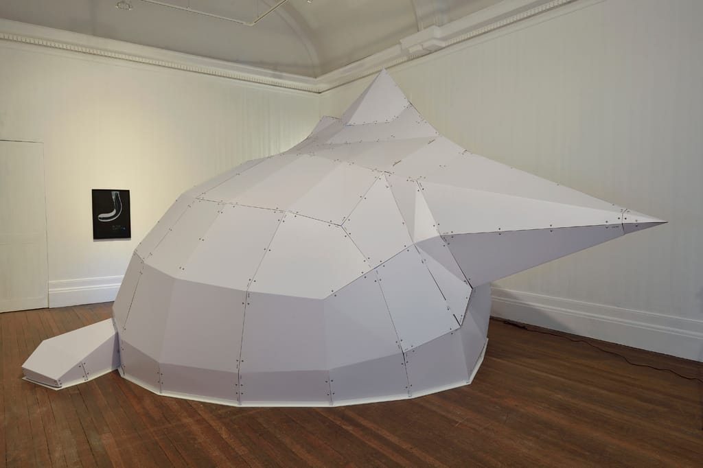 Mark Leckey, "FEELINTHECAT" (2016), installation view