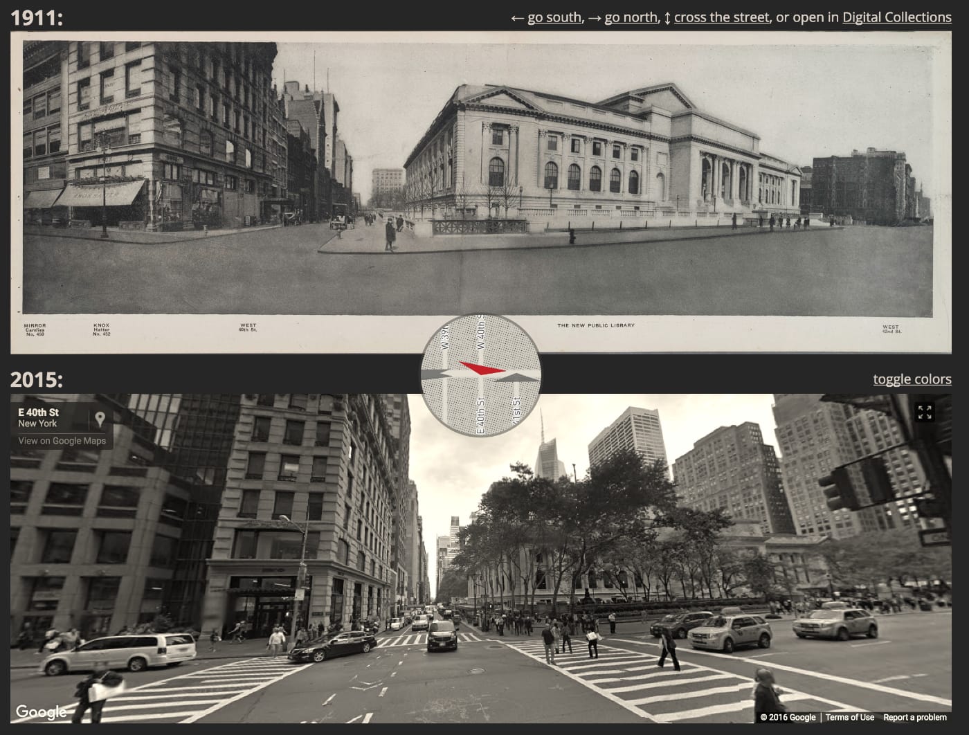Street View, Then & Now: New York City's Fifth Avenue
