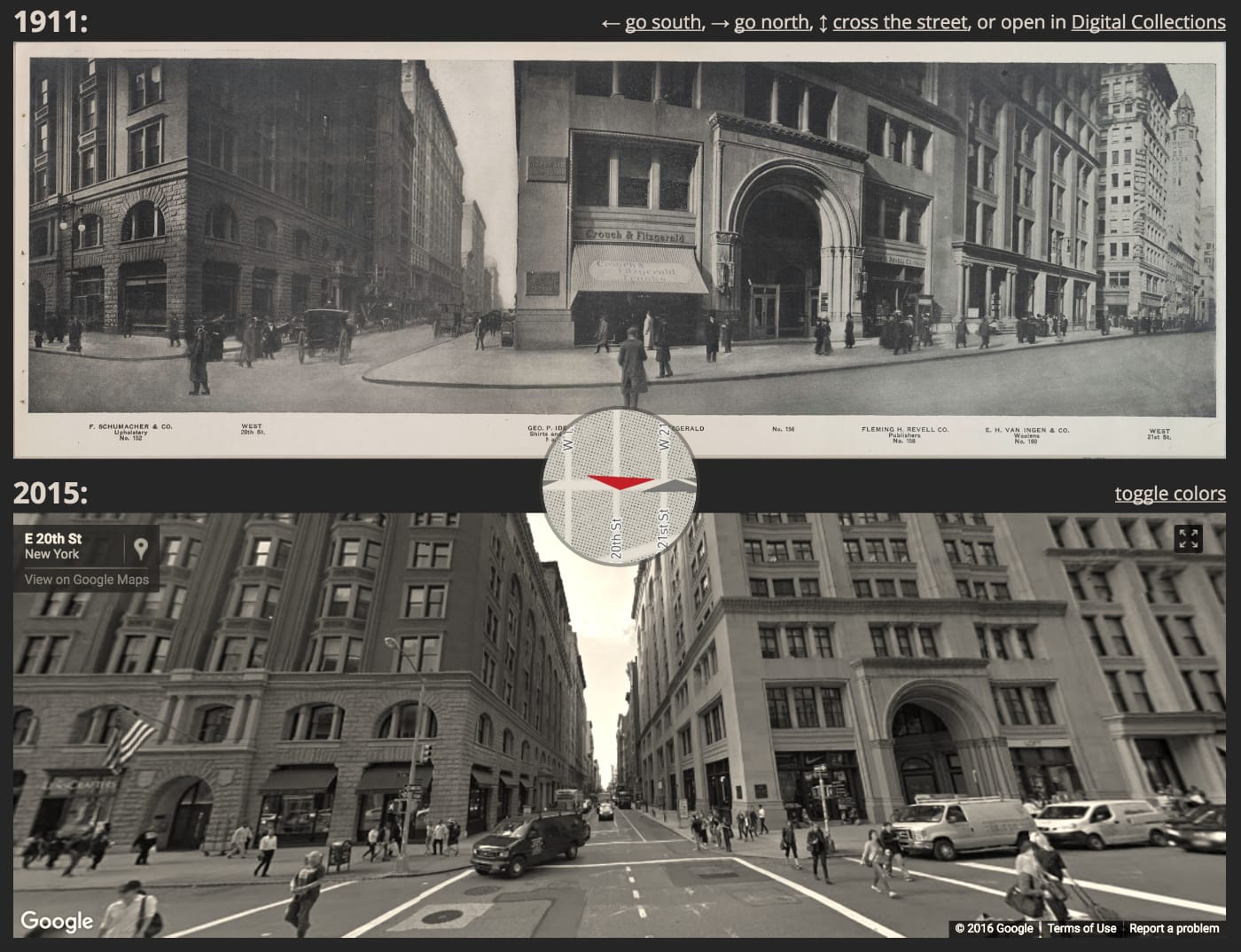 Street View, Then & Now: New York City's Fifth Avenue