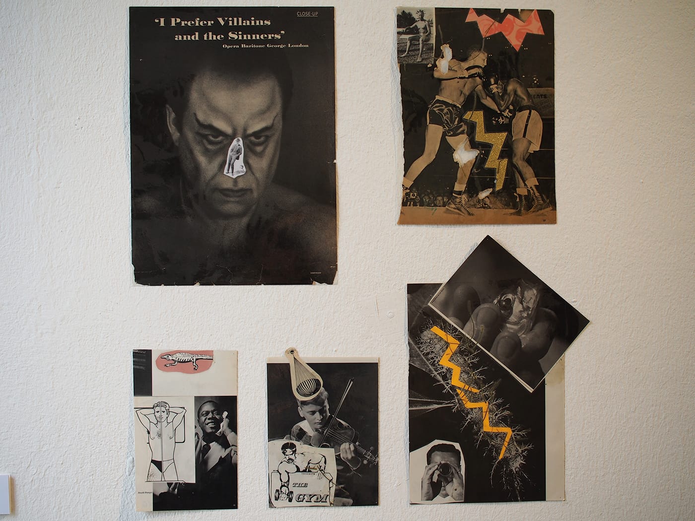 Frank J Miles, "Jockstrap Lit" (2012) (click to enlarge)