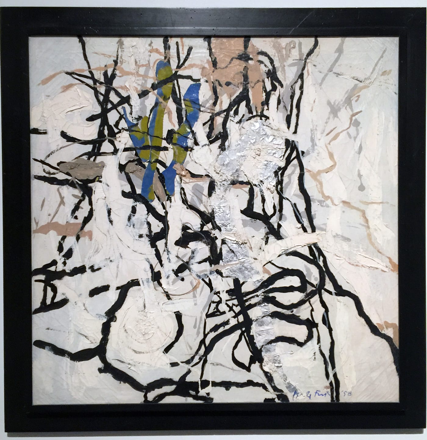 Perle Fine’s "Early Moring Garden" (1957) and "Image d’Hiver" (1959)