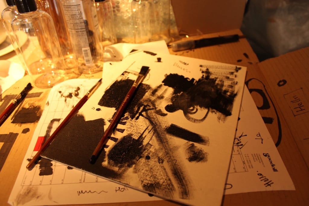 Painting with Air Ink