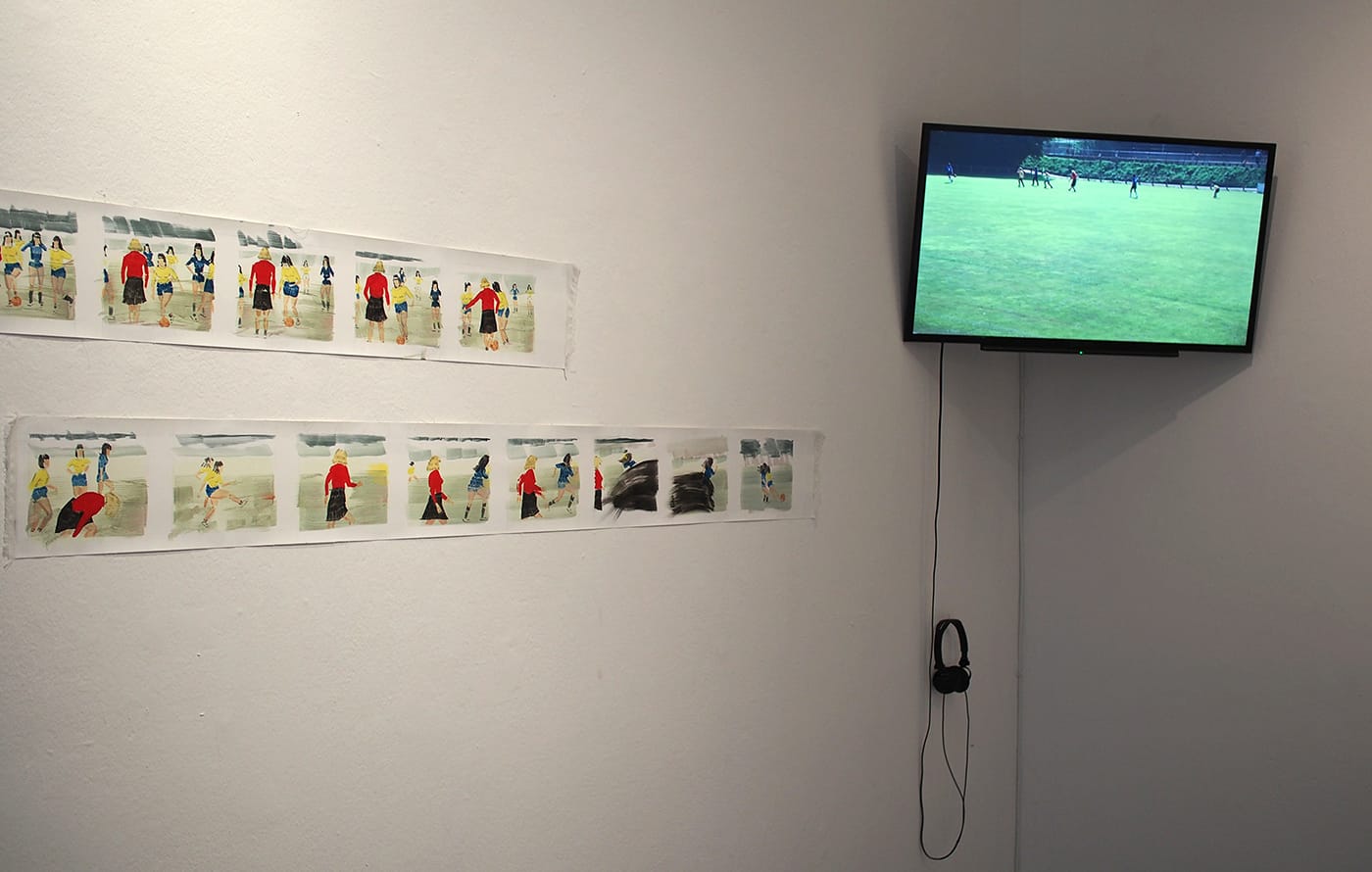 Lola Lasurt, 'The Match; Married Women Against Single Ones' (2014) (click to enlarge)