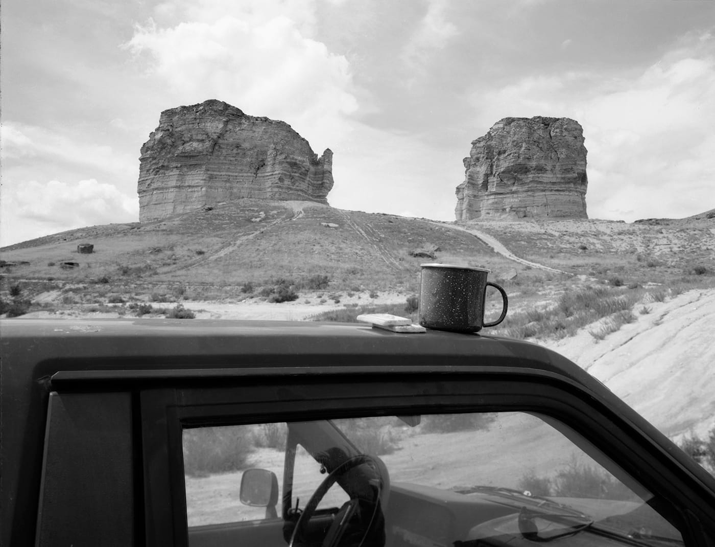 Mark Klett, Tea Break at Teapot Rock 1997