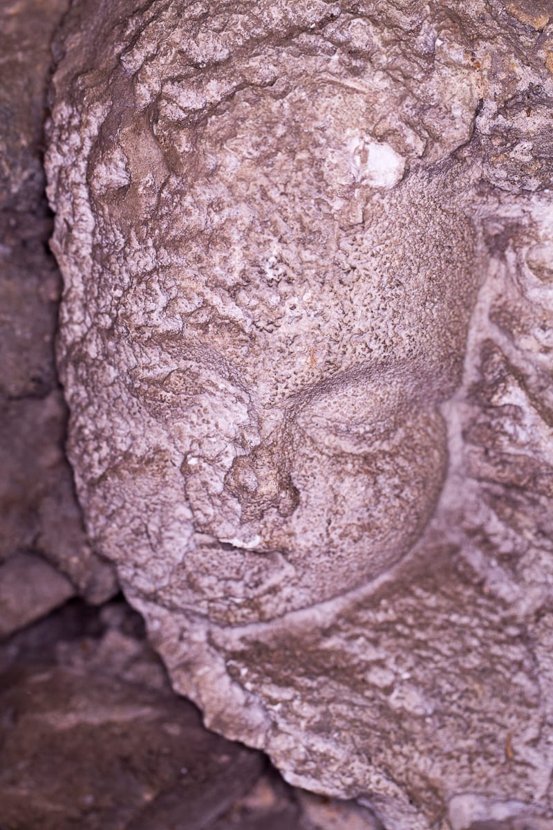 Popes Grotto, Cherub Head