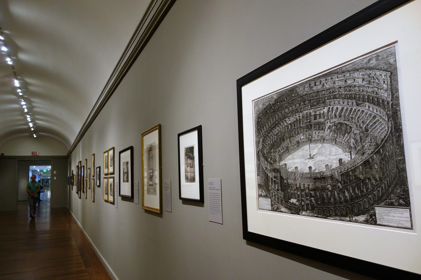 Installation view of 'Ruined: When Cities Fall' (photo by the author for Hyperallergic)