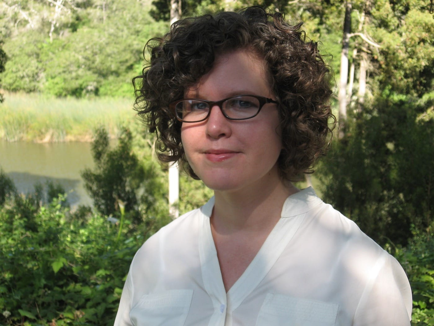 Mary Thomas, the student representative of the Forum. (Photo by )