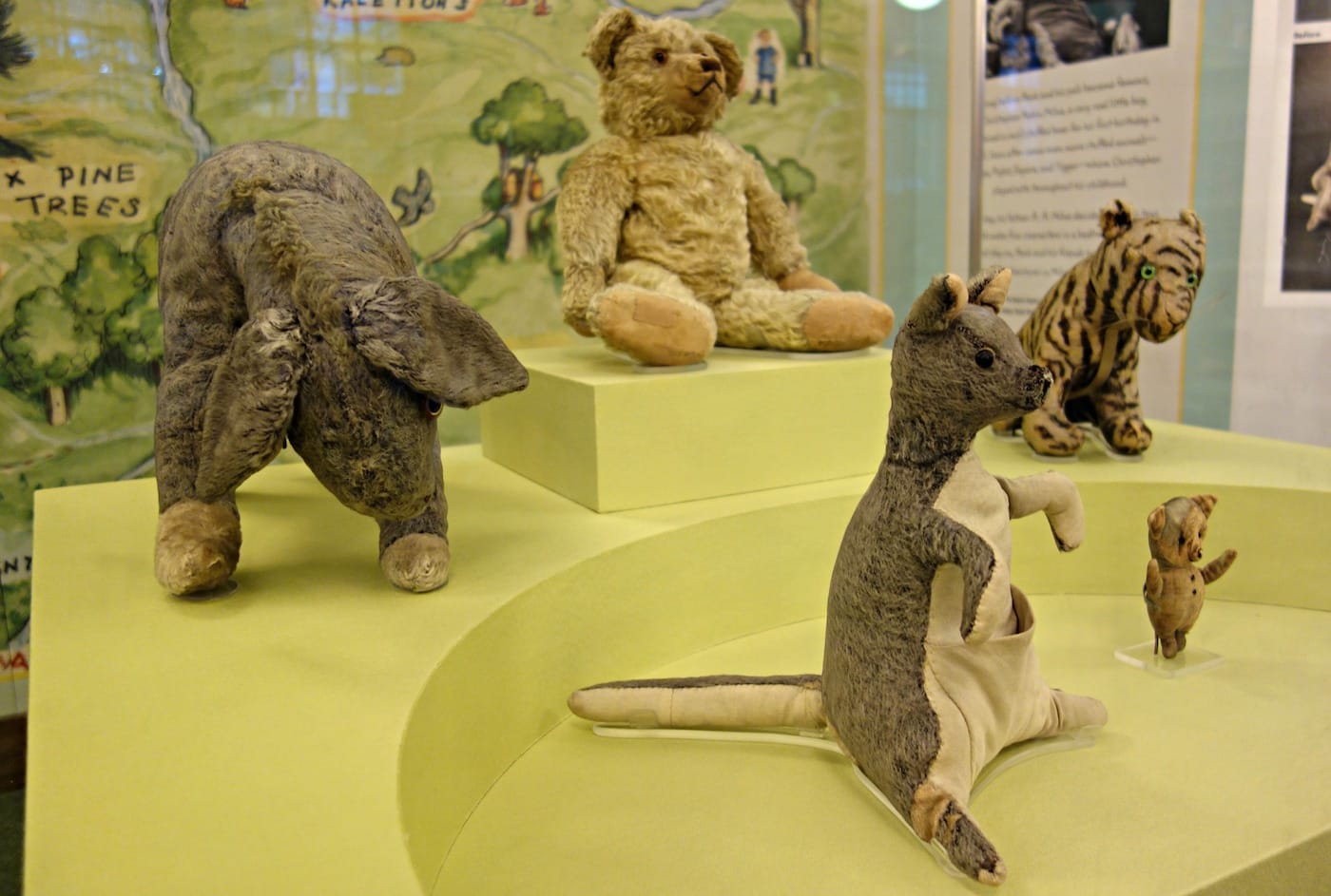 Winnie the Pooh at the New York Public Library