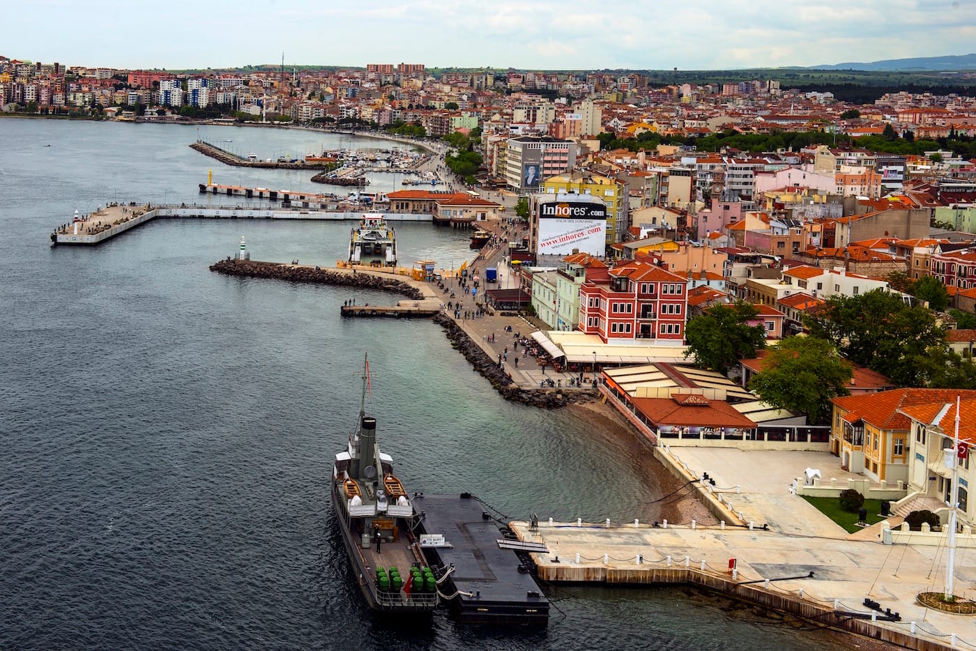 General view of Çanakkale, Turkey (photo courtesy Çanakkale Biennial)