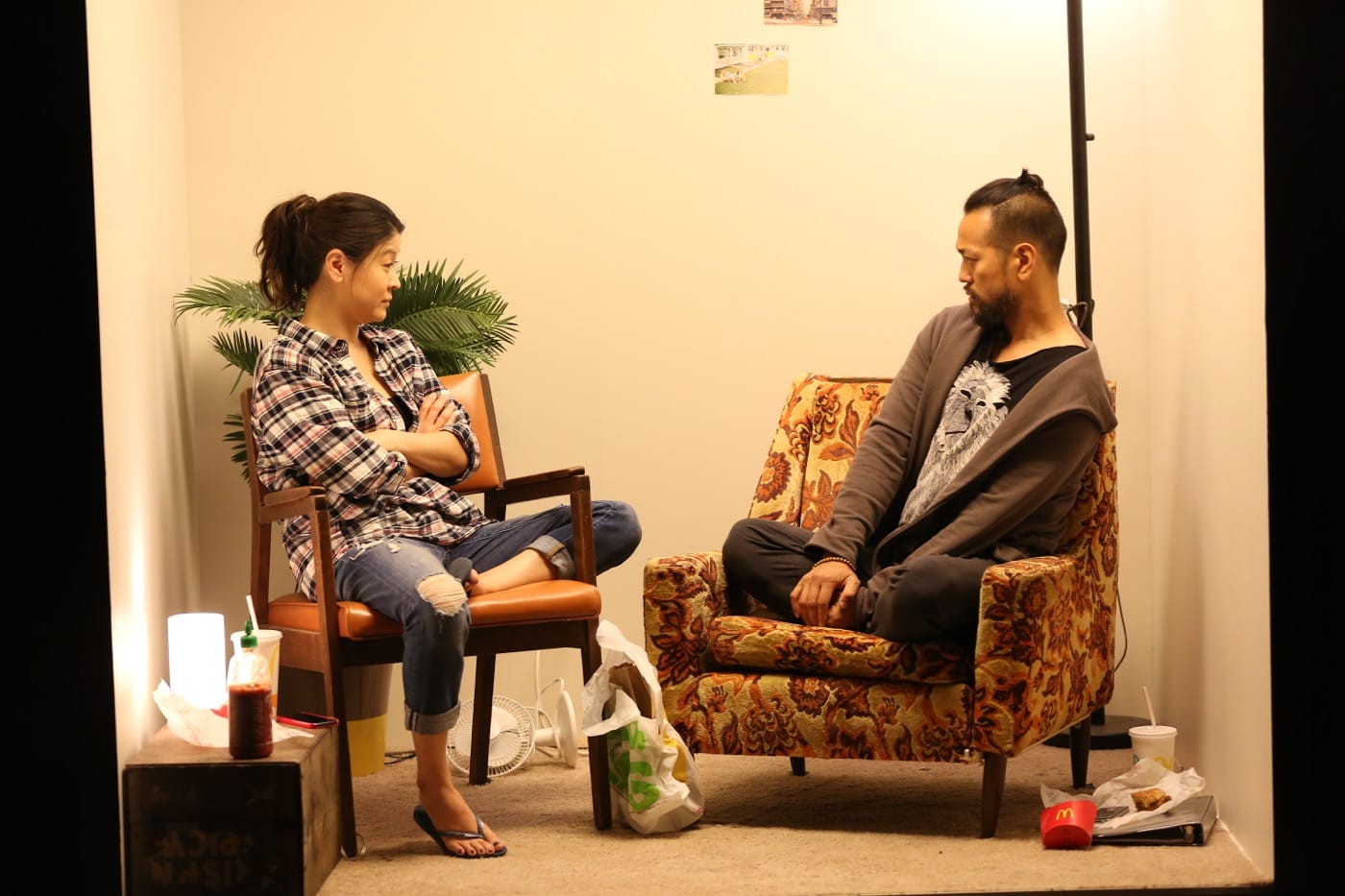 (L-R) Jennifer Lim, Louis Ozawa Changchien