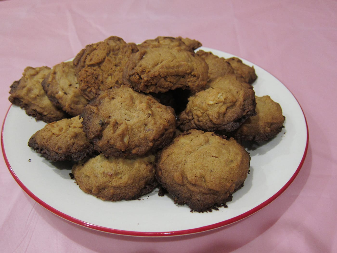 Author's attempt to make Joseph Jachna’s potato chip cookies (photo by the author for Hyperallergic)